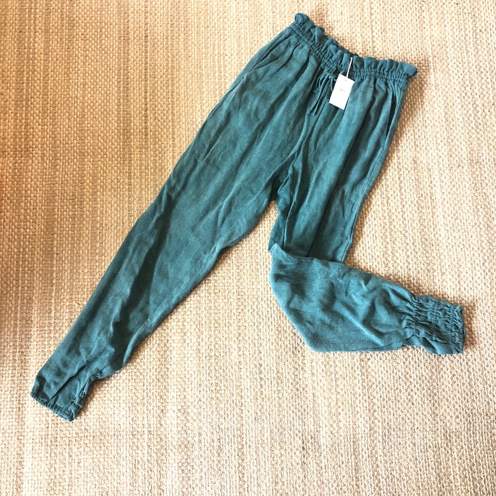 INDAH Iris trouser in ivy - NWT